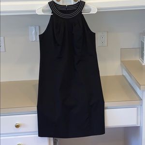 ANN TAYLOR LOFT Black 100% Cotton Dress.